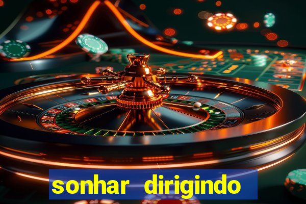 sonhar dirigindo carro jogo do bicho